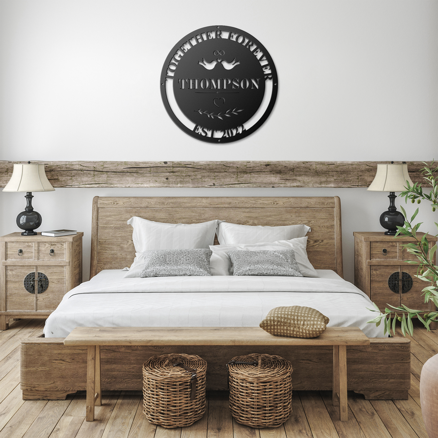Personalized_Love_Birds_Steel_Die-Cut_Wa_Black_Farmhouse_Bedroom_Mockup.png