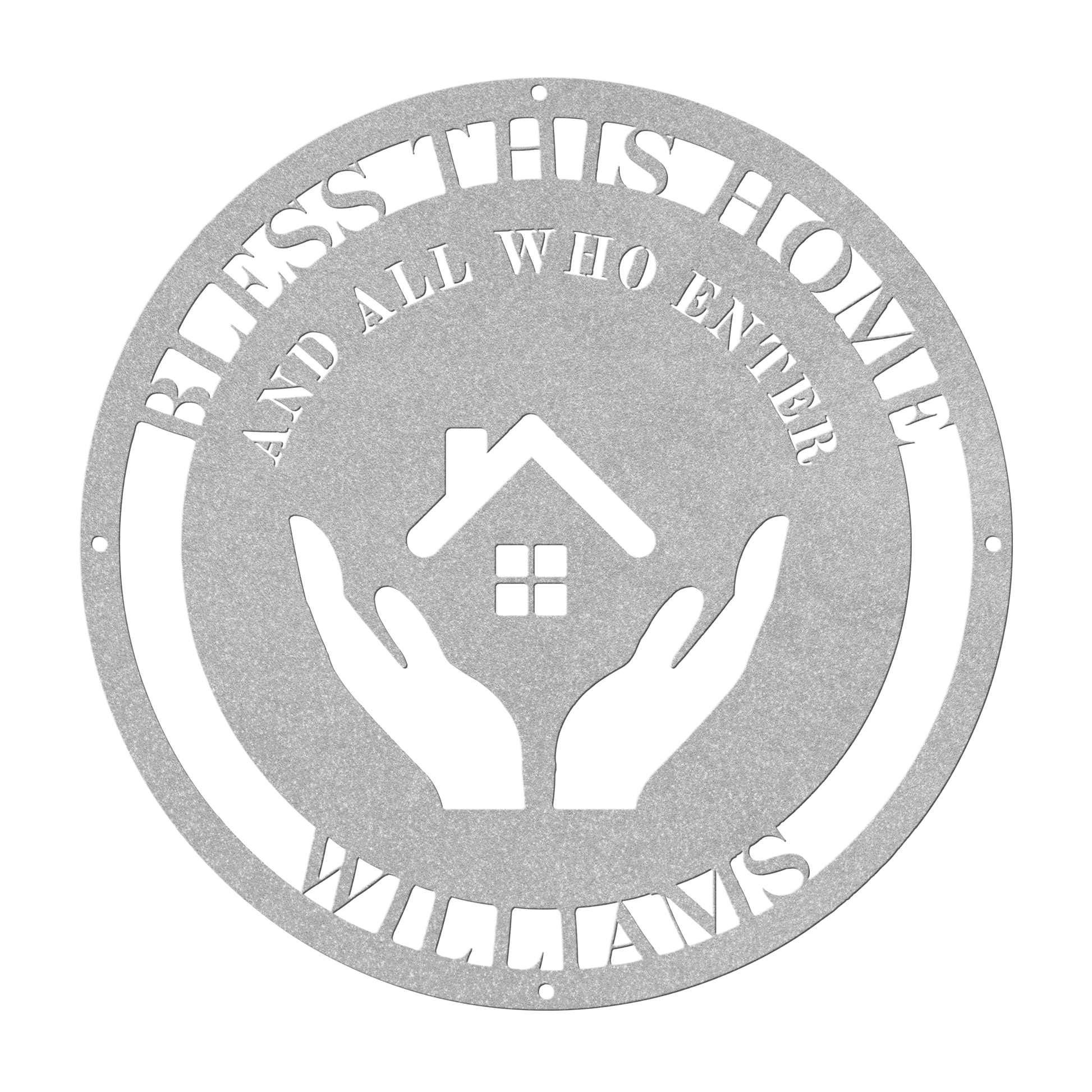 Personalized_Bless_This_Home_Die-Cut_Ste_Silver_Transparent_Mockup.png